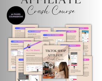 TikTok Shop Affiliate Crash Course | Step-by-Step Guide to Earning Commissions | Monetizing Tiktok Shop | Ultimate Guide to Tiktok Affiliate