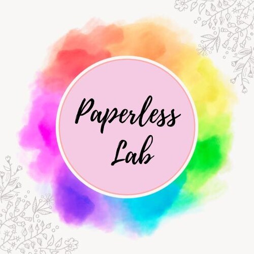Paper Less Lab Cartoon PaperlessLab101 - Etsy