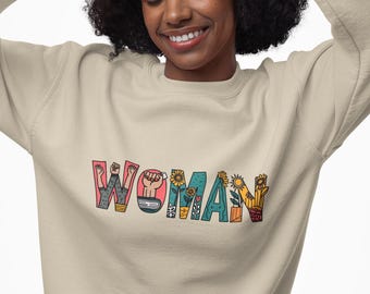Feminist Empowerment Sweatshirt: Women's Rights Graphic Crewneck