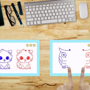 Hand Brain Challenge Cards | 20-Card Master Level Set | Left & Right Brain Training | A4 Printable PDF