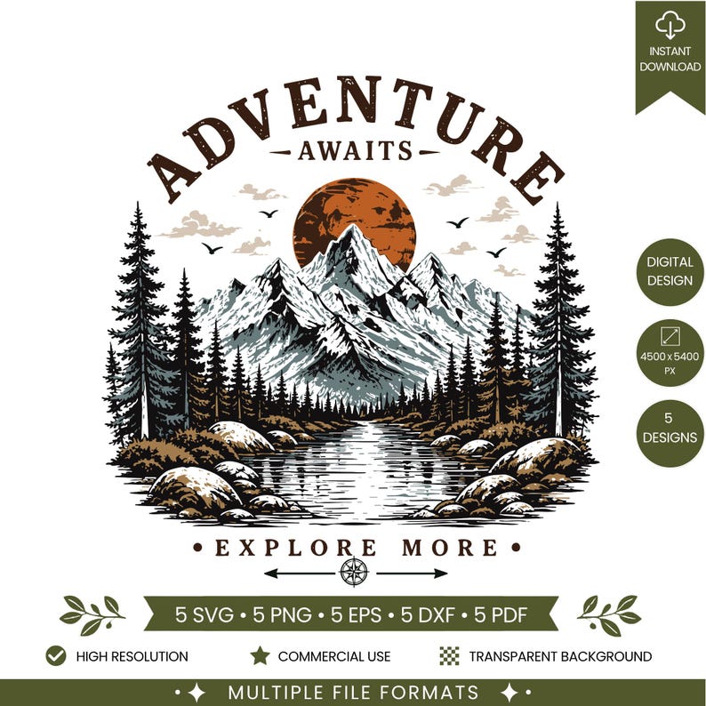 Adventure Awaits Explore More PNG
