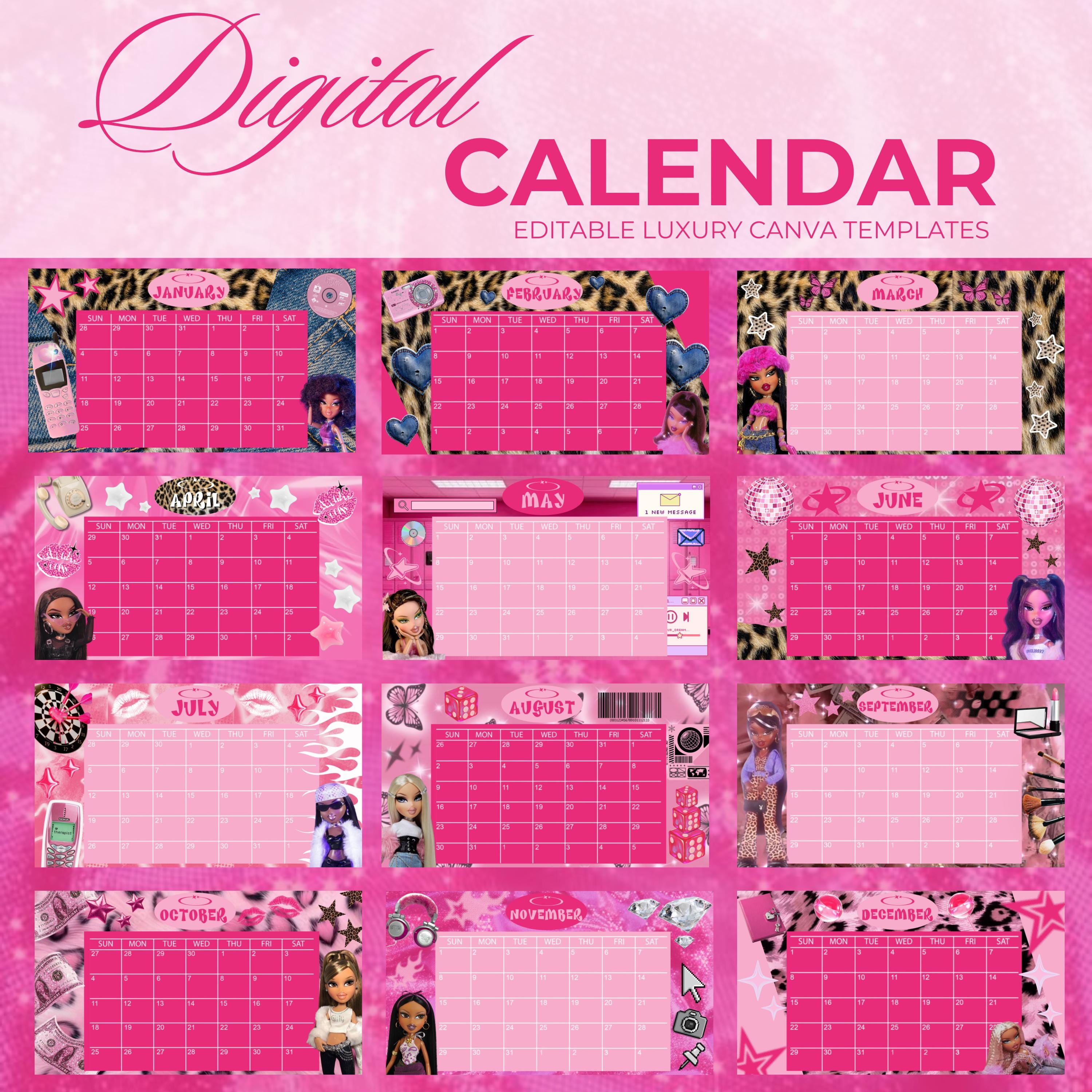 Y2k calendar - Etsy 日本