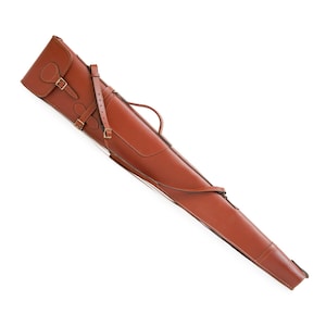 Leather Bag Shooting Sleeve Hunting Shotgun Scabbard  Case Gift Xmas