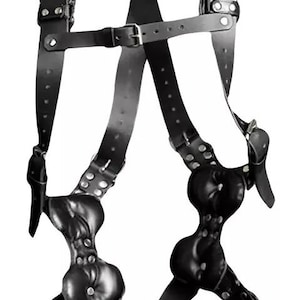 Real Leather Sling Suspension Swing Hanging Restraint Love Aid