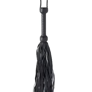 Leather Flogger Spanking Whip Role Play Prop Hen Party Couples Fun