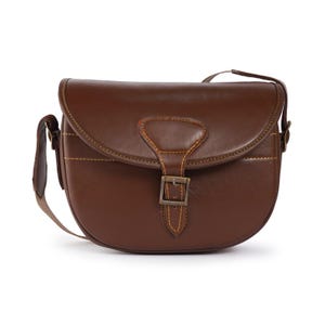 Real Leather Shotgun Cartridge Bag Shooting Accessory Case Hunting Ammo Bag