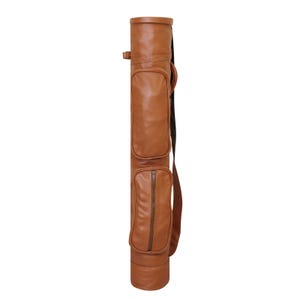 Real Leather Golf Bag Pencil Golf Club Bag with Pockets Golf Bag Storage