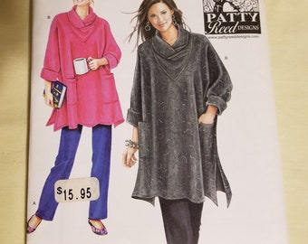 Simplicity 2289 Tunic Pattern, Knit Pants Pattern, Sizes 6 to 26, Unused pattern, Uncut Pattern