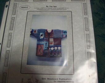 By The Sea Knitting Pattern: Machine Knit Graphics (13 Designs)