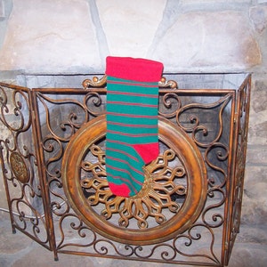 Digital Machine Knitting Christmas Sock Pattern, Christmas Sock Pattern, Holiday Sock Pattern, Machine Knitting Patterns