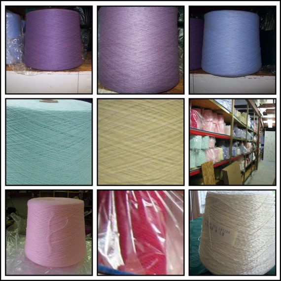 Bedspread Cotton Cotton Yarn on Cones Lavender Purple Etsy