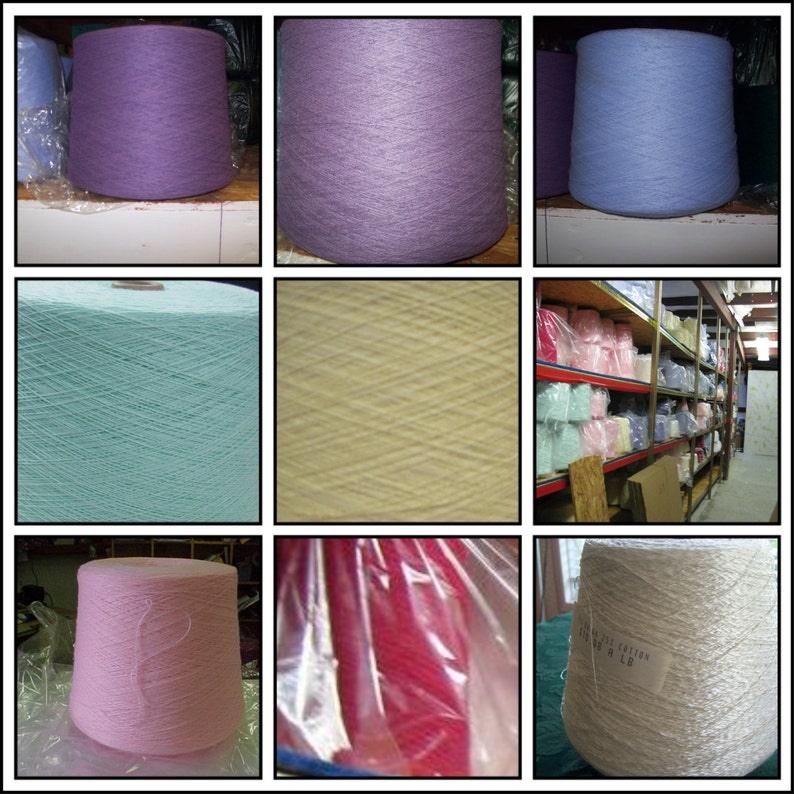 Bedspread Cotton Cotton Yarn on Cones Lavender Purple Etsy