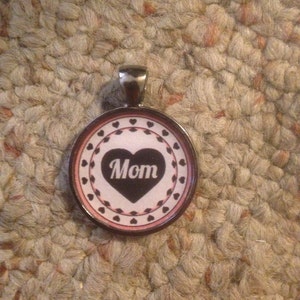 Mother&#39;s Day Image Pendant Necklace-FREE SHIPPING-