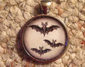 Bat Pendant Necklace-FREE SHIPPING-