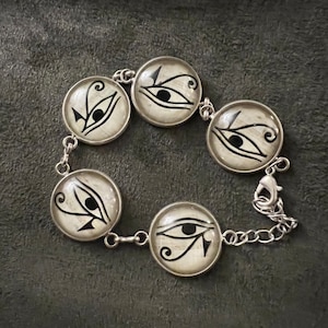 Egyptian Eye of Horus Image Bracelet