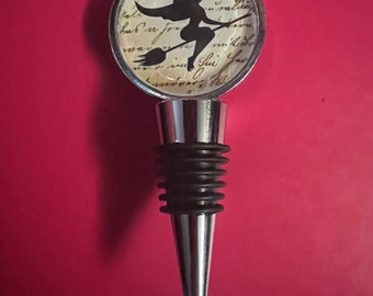 Witch Image Wine Stopper -FREE SHIPPING-