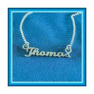 Pingente de joia artesanal de prata com nome personalizado James Colar de joia para homens Frete grátis Presente da Terra Santa Israel Velha Jerusalém