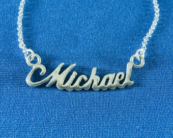 Necklace Name Michael - Etsy Ireland