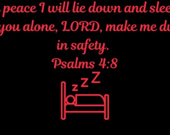 Psalms 4:8