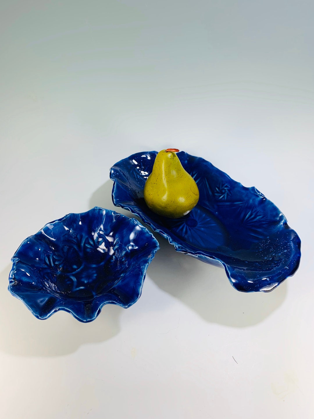 Ceramic Cracker Dish Chip and Dip Bowl Set, Charcuterie Serving Bowls