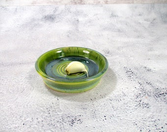 Ceramic garlic grater plate, pottery ginger grater bowl, grated garlic and oil dipping dish, foodie gift