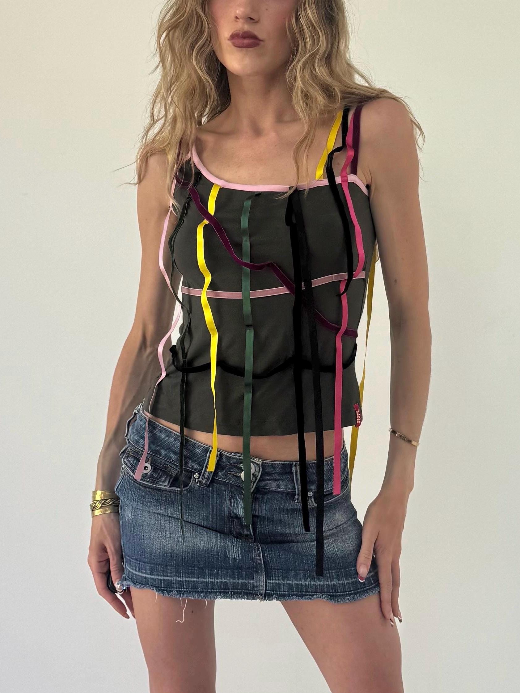 Vintage Ribbon Cami - Etsy