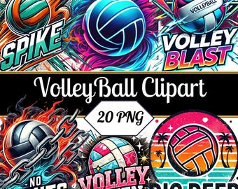 Pallavolo PNG, Clipart di pallavolo trasparente ad alta risoluzione per sublimazione, magliette, adesivi, download digitale