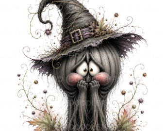 Images clipart de citrouilles fantaisistes au format PNG, lot de citrouilles d'automne, jolis graphismes de récolte d'automne, sublimation pour Halloween, personnages d'automne, usage commercial