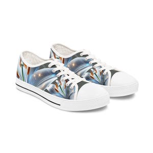 Baskets en toile audacieuses : chaussures tendance basses uniques