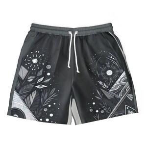 Zwemshorts voor heren, stijlvolle strandboardshorts voor zomervakantie, zwembroek, strandkleding, zwembadshorts, badkleding voor de oceaan