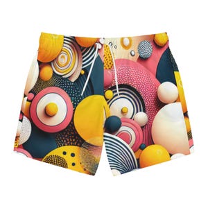 Crazy Fun Swim Trunks, Beach Shorts, Pool Party Gear, Summer Swimwear, Novelty Bathing Suit