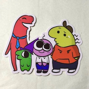 Smiling Friends Stickers