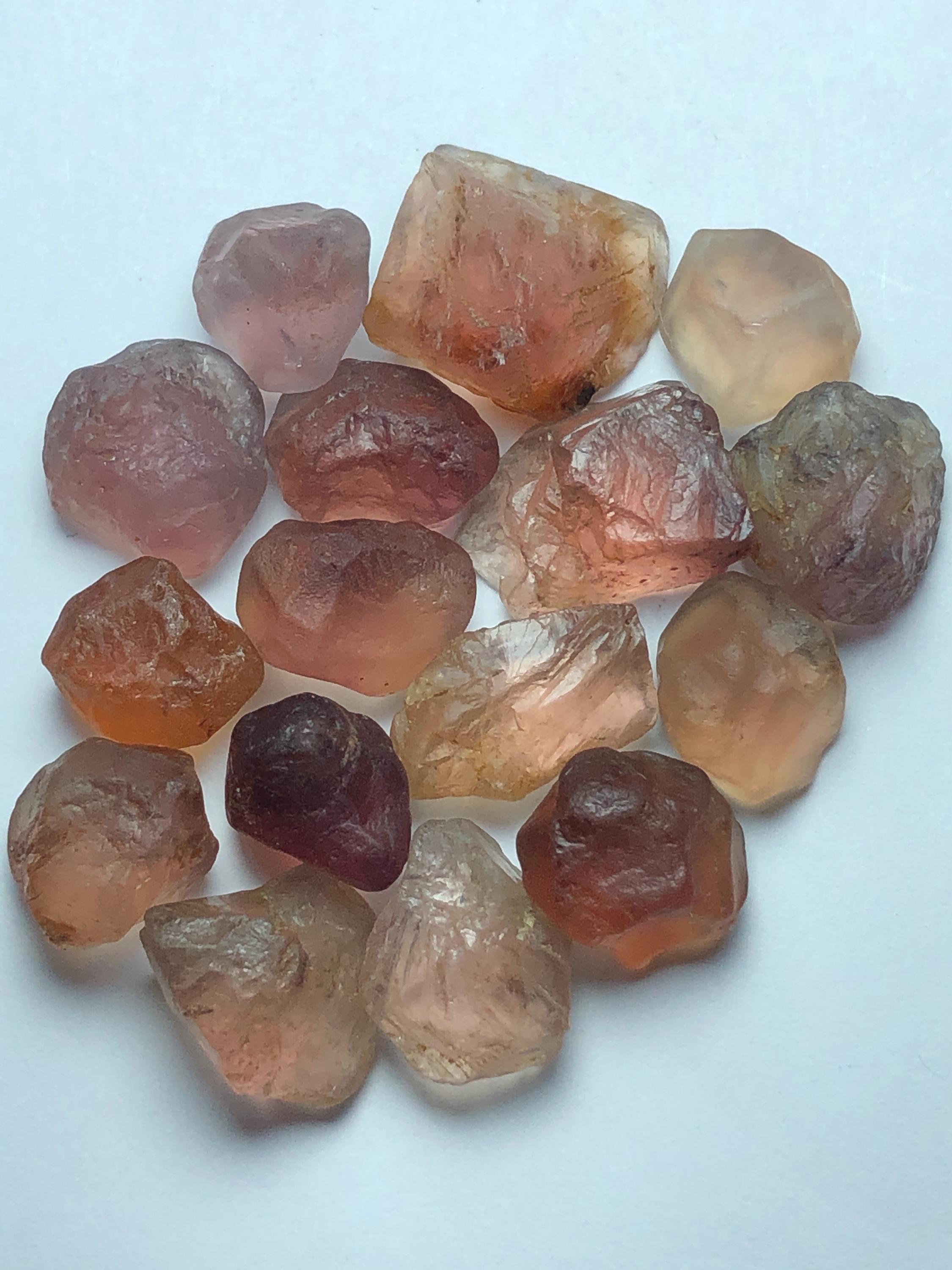 専用✳︎フローライト　ファセットハート他　合計4点 7 mm マルチフローライトファセットハートビーズ、フローライトビーズ