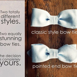 black duponi silk freestyle bow tie image 3