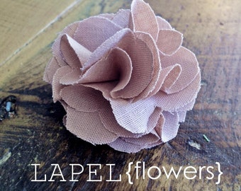 r e d  & p i n k . h u e s. LINEN. lapel flowers