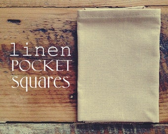 c a m e l. l i n e n | Pocket Squares