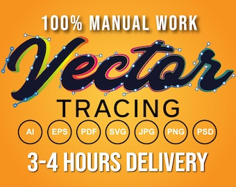 Custom Vector Tracing Logo and Image Vectorization