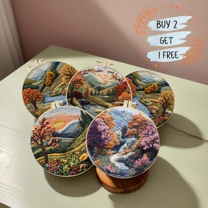 Buy 2 Get 1 Free, Embroidery Kit beginner, Beginner Embroidery kit, Modern embroidery kit cross stitch, Hand Embroidery Kit, DIY Craft Kit