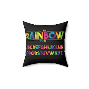 Spun Polyester Square Pillow