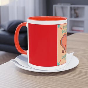 Two-Tone Coffee Mug, 11oz