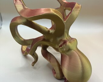 Octopus Wine Spirit Bottle Stand Holder in Multicoloured Art Decor