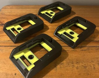 4pcs premium Battery Holder Wall Mount For DeWalt 18V Batteries Tool