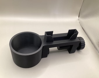 Universal Adjustable Bottle Water Drink Holder Mount For A Treadmill Gym