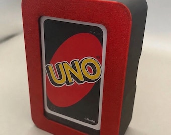 Original Uno Card Storage Box Case for Cards Holder  3D Printed
