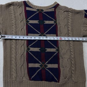 Pull Pendleton Lobo VTG Heritage en tricot du sud-ouest, mélange de laine café moka, taille Lg. image 4