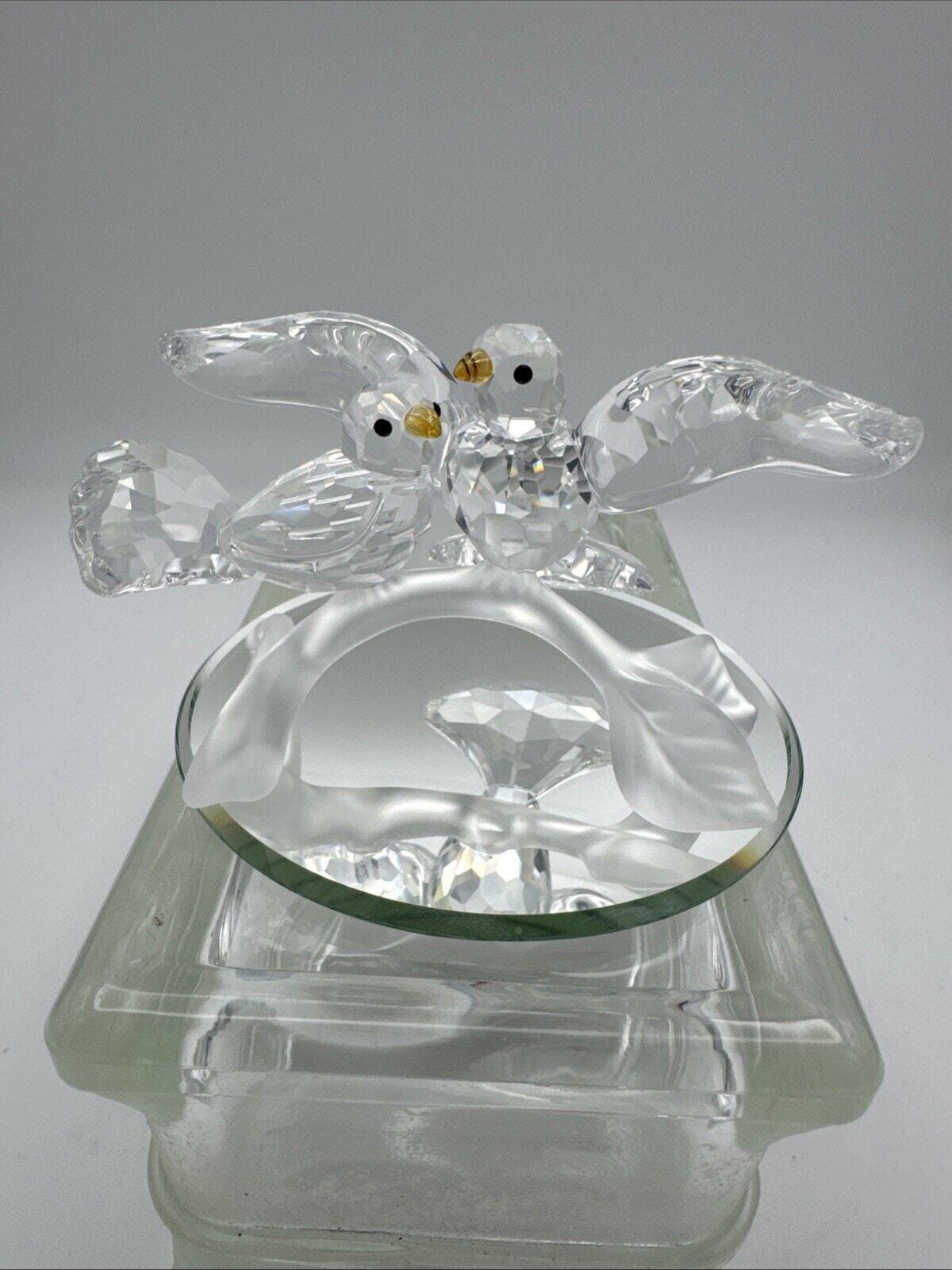 Swarovski Turtle Doves - Etsy