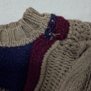 Pull Pendleton Lobo VTG Heritage en tricot du sud-ouest, mélange de laine café moka, taille Lg. image 6