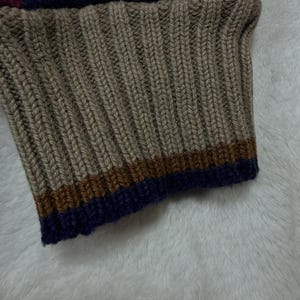 Pull Pendleton Lobo VTG Heritage en tricot du sud-ouest, mélange de laine café moka, taille Lg. image 7