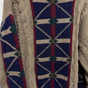Pull Pendleton Lobo VTG Heritage en tricot du sud-ouest, mélange de laine café moka, taille Lg. image 9