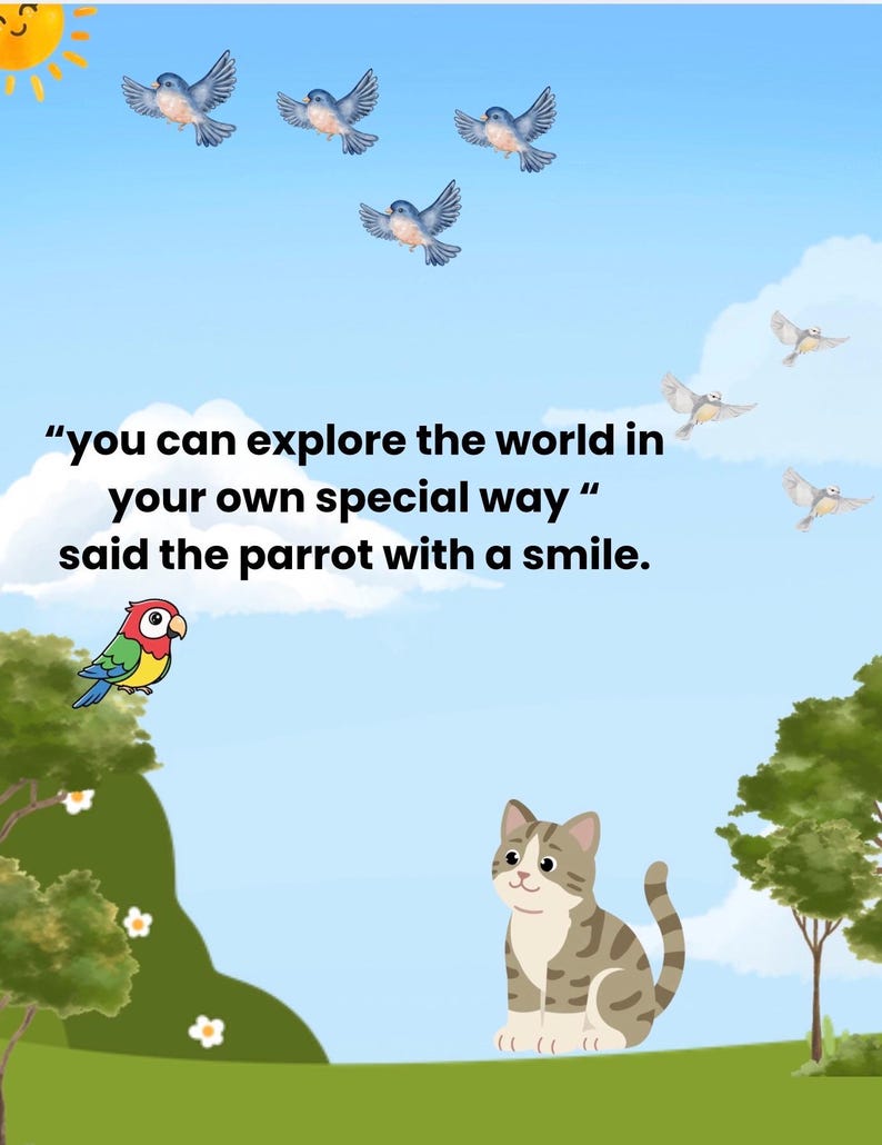 Inspirational Cat Storybook for Kids | Motivational Animal Tale ...